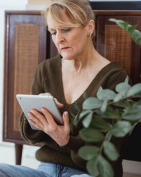 Mature female panelist